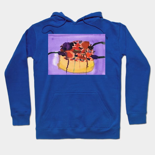 Shavuot Cheesecake Hoodie by Rita Winkler